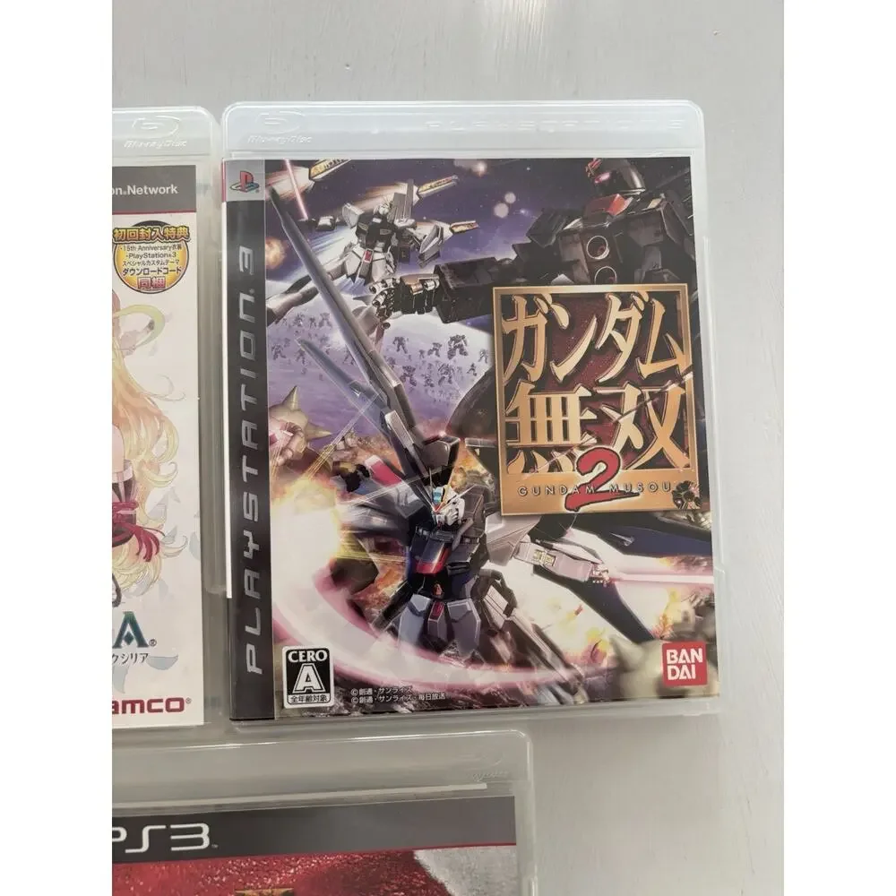 Tales of Xillia CIB-God Of War CIB-Gundam Musou 2 US Seller - Japan Versions